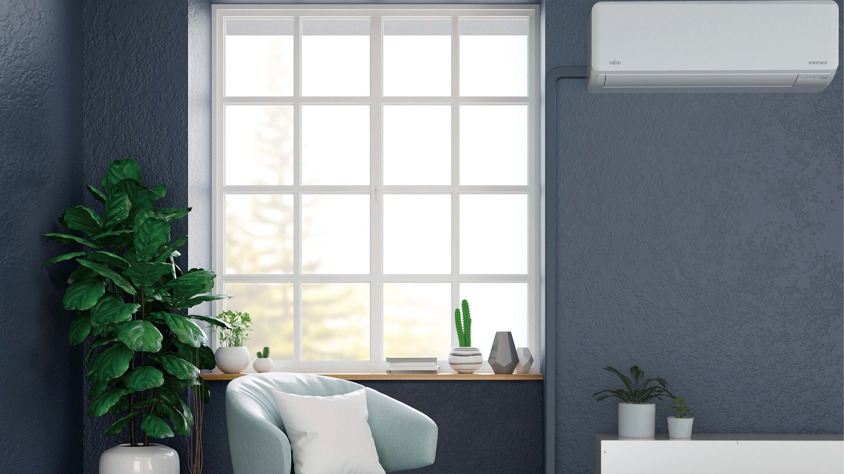 Wall-Mounted Heat Pump Pierrefonds